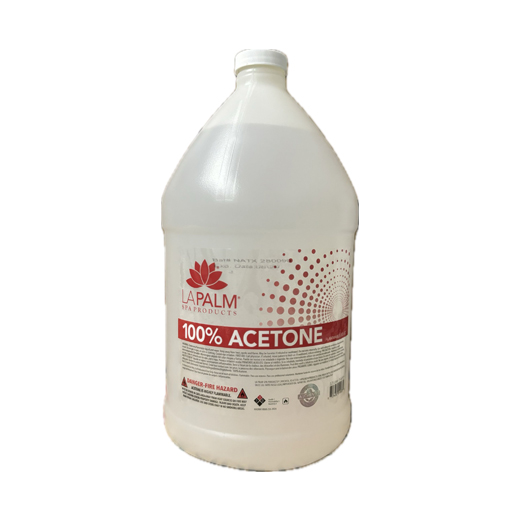 Lapalm acetone 4 gallons/case   