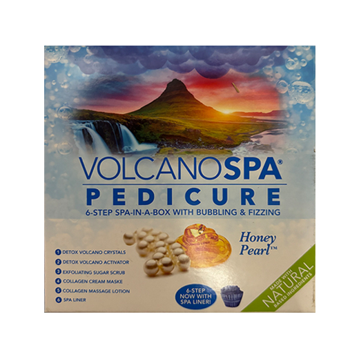 volcano pedicure 6step/honey pearl